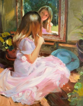 子供 Painting - Lovely Little Girl 3 印象派